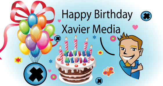 Get free gifts from Xavier Media on it’s 16th birthday